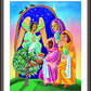 Wall Frame Espresso, Matted - Women at the Tomb by Br. Mickey McGrath, OSFS - Trinity Stores