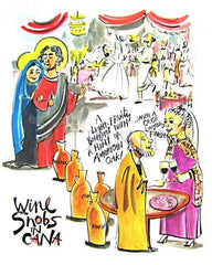 Acrylic Print - Wine Snobs in Cana by M. McGrath
