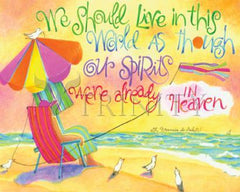 Acrylic Print - We Should Live In This World by M. McGrath