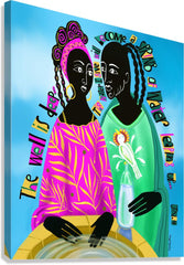 Canvas Print - Women At The Well by M. McGrath