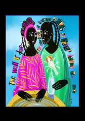 Holy Card - Women At The Well by M. McGrath