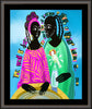 Wall Frame Espresso - Women At The Well by M. McGrath