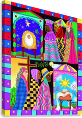 Canvas Print - Three Wise Women and Three Wise Men by M. McGrath