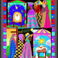 Wall Frame Espresso - Three Wise Women and Three Wise Men by M. McGrath