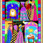 Wall Frame Gold - Three Wise Women and Three Wise Men by M. McGrath