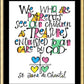 Wall Frame Gold, Matted - We Who Are Parents by M. McGrath