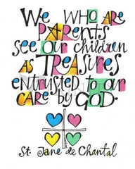 Metal Print - We Who Are Parents by M. McGrath