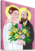 Canvas Print - Sts. Louis and Zélie Martin by Br. Mickey McGrath, OSFS - Trinity Stores