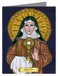 Note Card - St. Clare of Assisi by B. Nippert