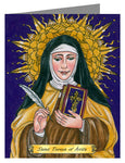 Note Card - St. Teresa of Avila by B. Nippert