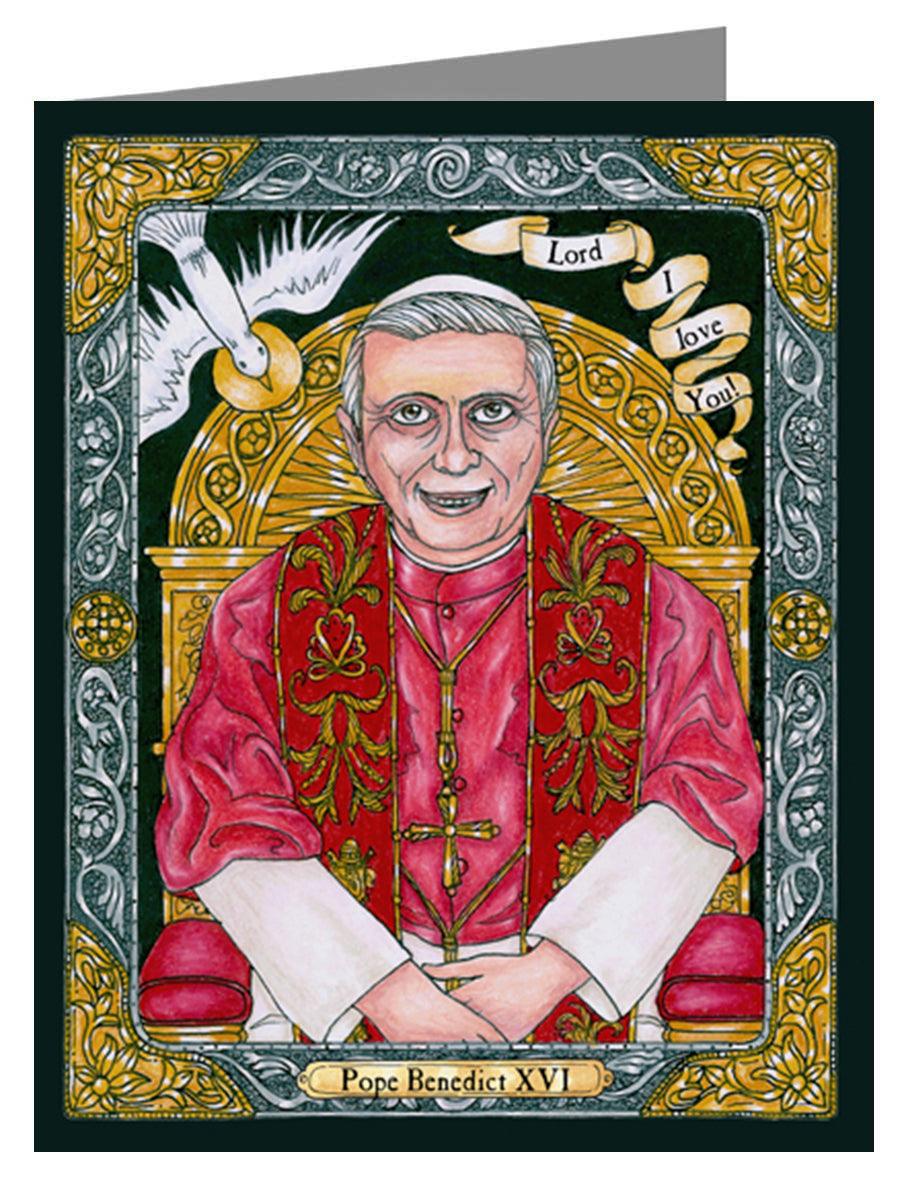 Benedict XVI - Note Card by Brenda Nippert - Trinity Stores