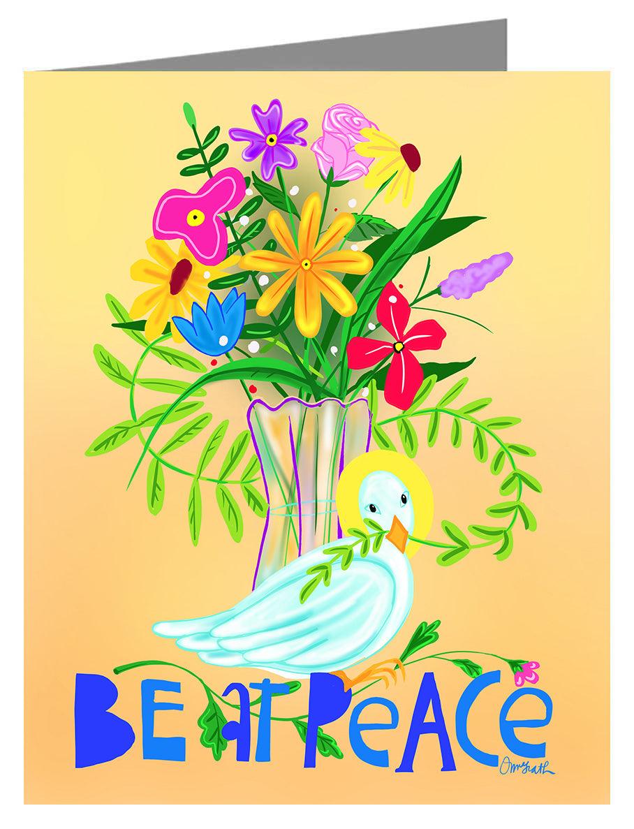 Be At Peace - Note Card by Br. Mickey McGrath, OSFS - Trinity Stores