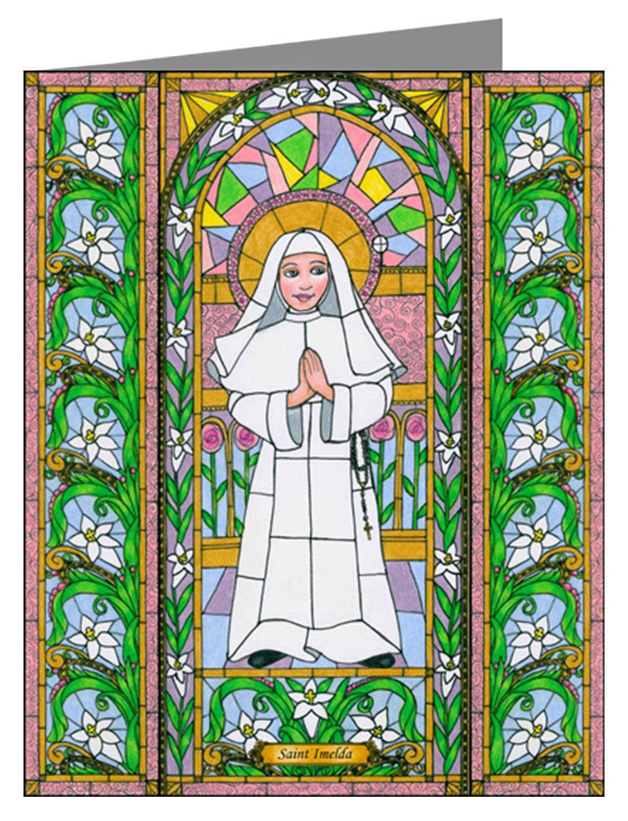 St. Imelda - Note Card by Brenda Nippert - Trinity Stores