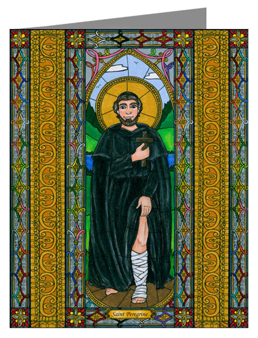 St. Peregrine - Note Card