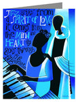 Note Card - Jazz Arises From a Spirit of Love by M. McGrath