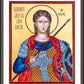 Wall Frame Espresso, Matted - St. Alexander of Rome by Robert Gerwing - Trinity Stores