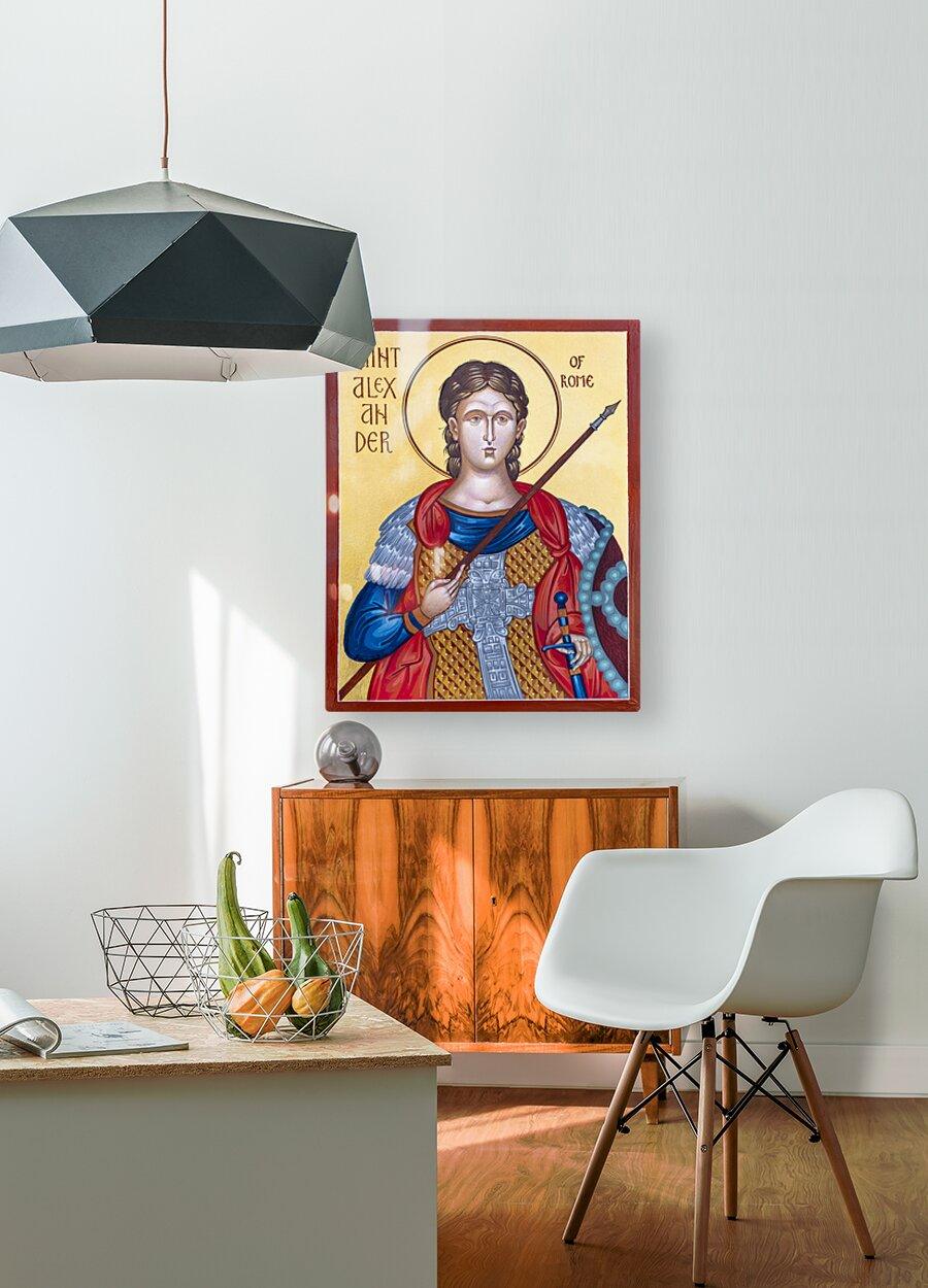 Acrylic Print - St. Alexander of Rome by Robert Gerwing, OFM - Trinity Stores