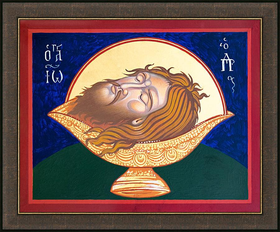 Wall Frame Espresso - Beheading of St. John the Baptist by Robert Gerwing - Trinity Stores