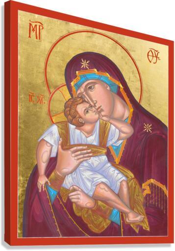 Canvas Print - Blessed Virgin Mary by Robert Gerwing, OFM - Trinity Stores