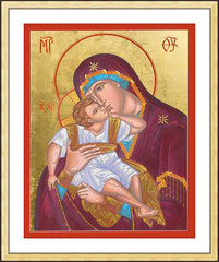 Wall Frame Gold - Blessed Virgin Mary by R. Gerwing