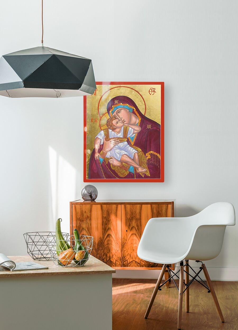Metal Print - Blessed Virgin Mary by Robert Gerwing, OFM - Trinity Stores