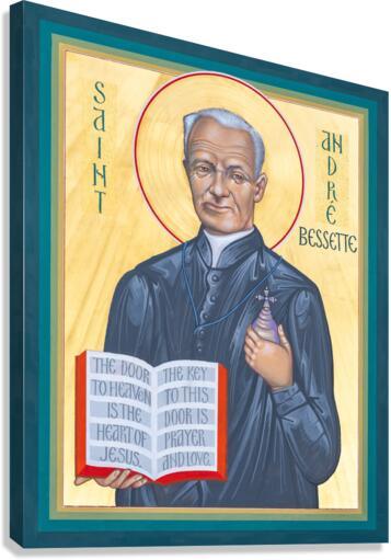 Canvas Print - St. André Bessette by Robert Gerwing, OFM - Trinity Stores