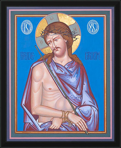 Wall Frame Black - Christ the Bridegroom by Robert Gerwing, OFM - Trinity Stores