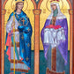 Canvas Print - Sts. Elizabeth and Louis by Robert Gerwing, OFM - Trinity Stores
