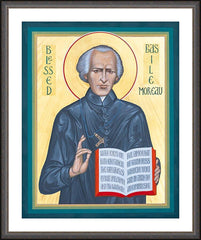 Wall Frame Espresso - Bl. Basil Moreau by R. Gerwing