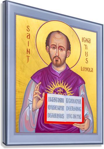 Canvas Print - St. Ignatius Loyola by Robert Gerwing, OFM - Trinity Stores