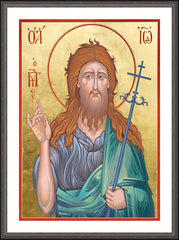 Wall Frame Espresso - St. John the Baptist by R. Gerwing