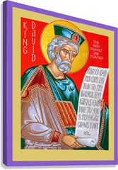 Canvas Print - King David by R. Gerwing