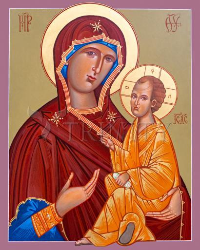 Metal Print - Madonna and Child by Robert Gerwing, OFM - Trinity Stores