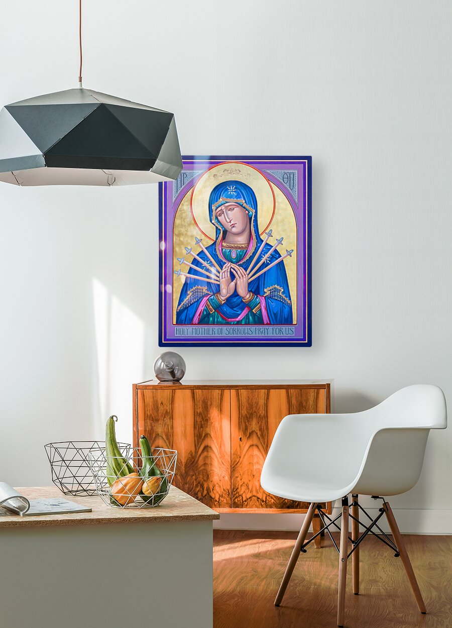 Mater Dolorosa - Mother of Sorrows - Acrylic Print