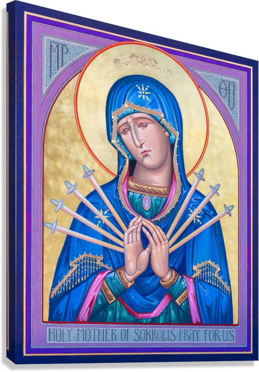 Mater Dolorosa - Mother of Sorrows - Canvas Print