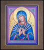 Mater Dolorosa - Mother of Sorrows - Wood Plaque Premium
