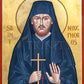 Wall Frame Black, Matted - St. Nikephoros by Robert Gerwing, OFM - Trinity Stores
