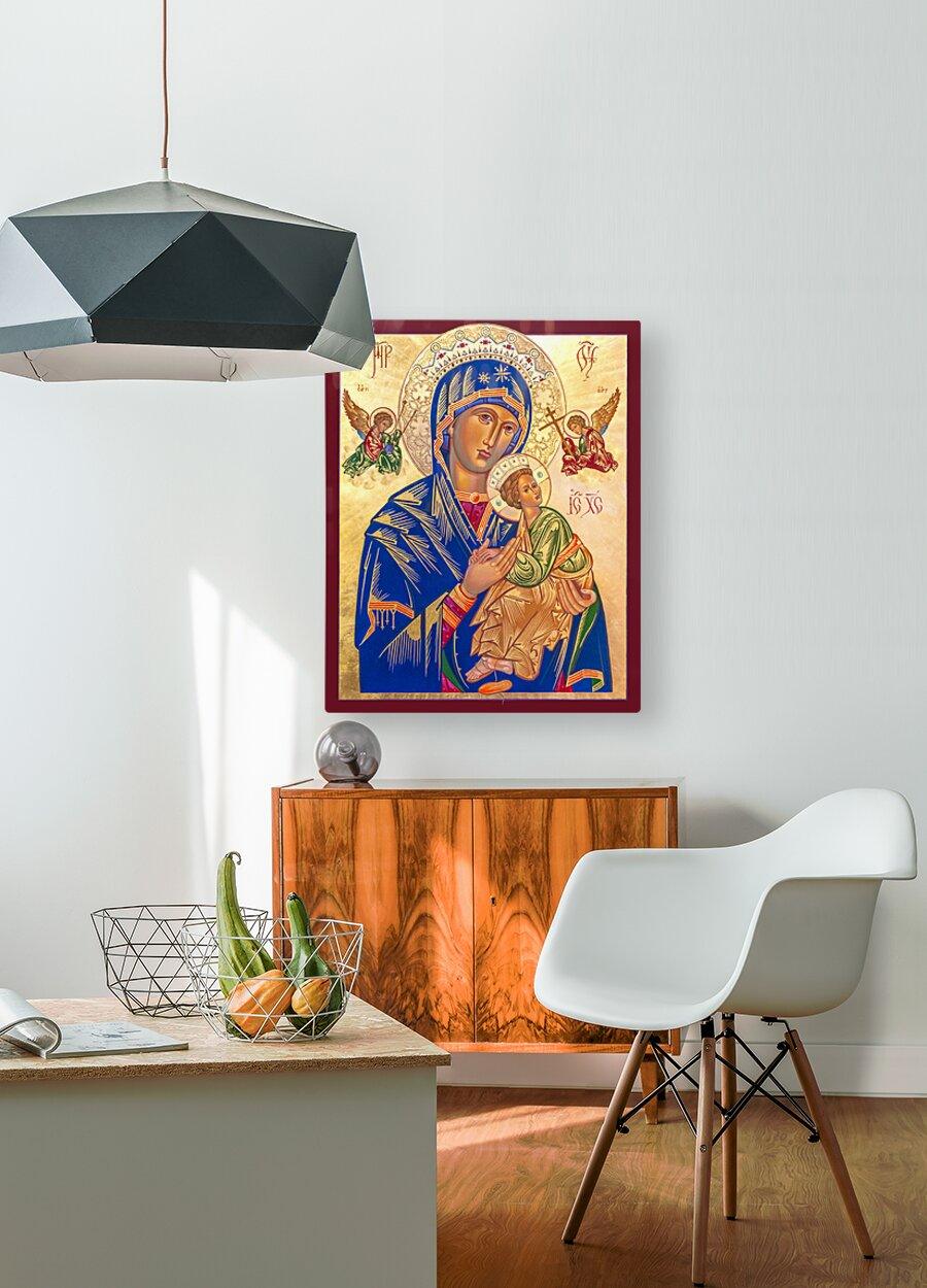 Metal Print - Our Lady of Perpetual Help by Robert Gerwing, OFM - Trinity Stores