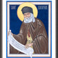 Wall Frame Espresso, Matted - St. Seraphim of Sarov by Robert Gerwing - Trinity Stores