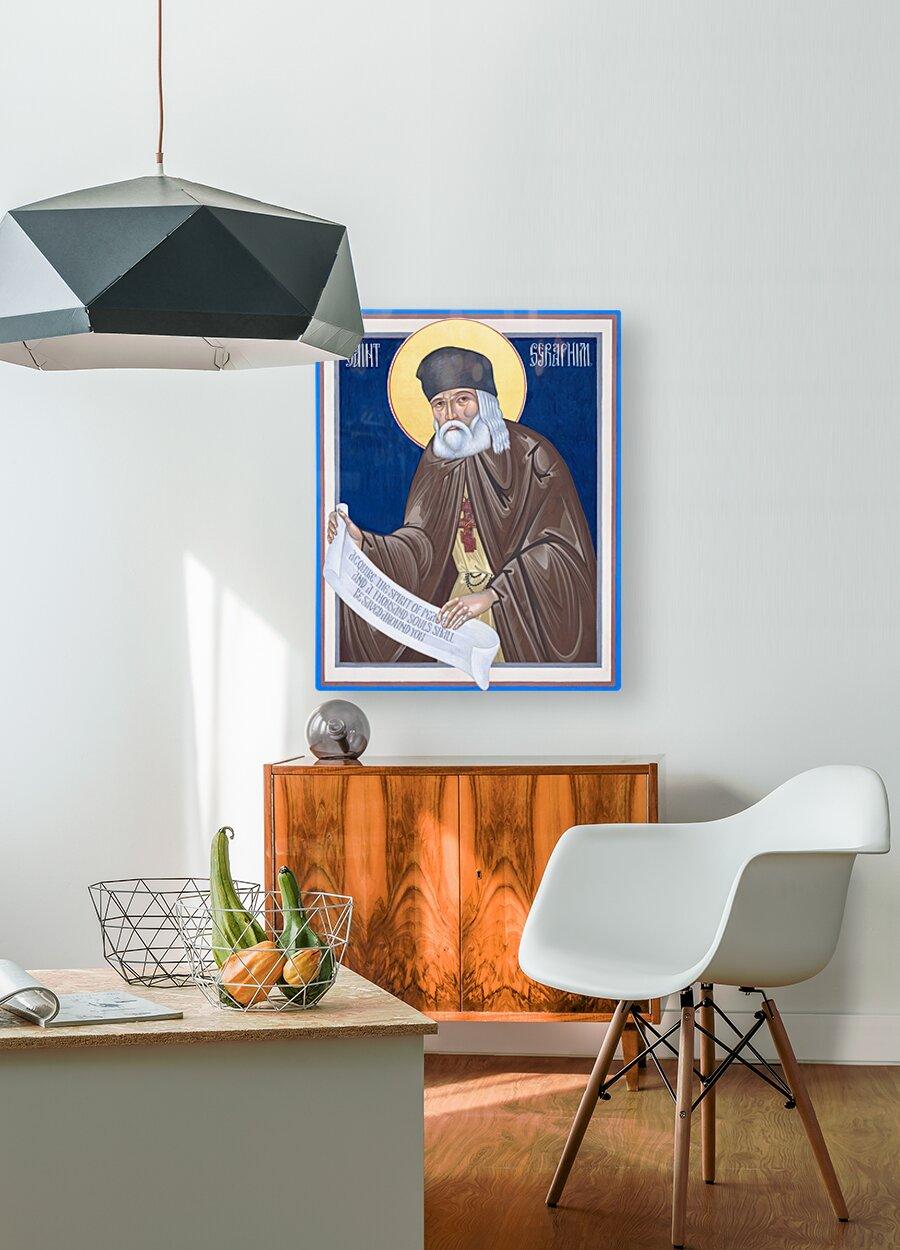 Metal Print - St. Seraphim of Sarov by Robert Gerwing, OFM - Trinity Stores