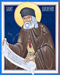 Metal Print - St. Seraphim of Sarov by R. Gerwing