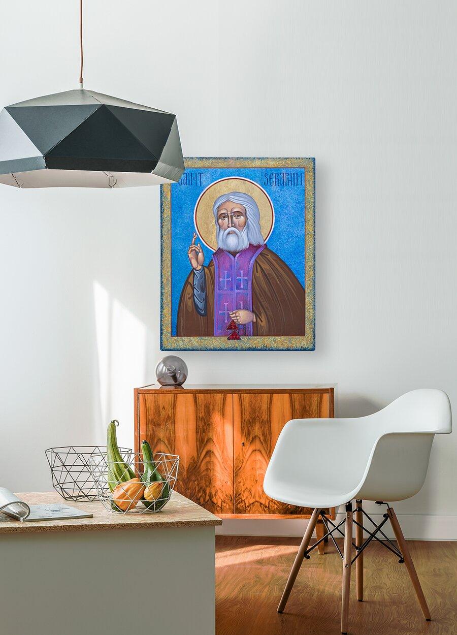 Metal Print - St. Seraphim by Robert Gerwing, OFM - Trinity Stores