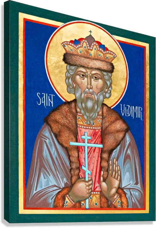 Canvas Print - St. Vladimir by Robert Gerwing, OFM - Trinity Stores