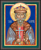 Wall Frame Espresso - St. Vladimir by Robert Gerwing, OFM - Trinity Stores