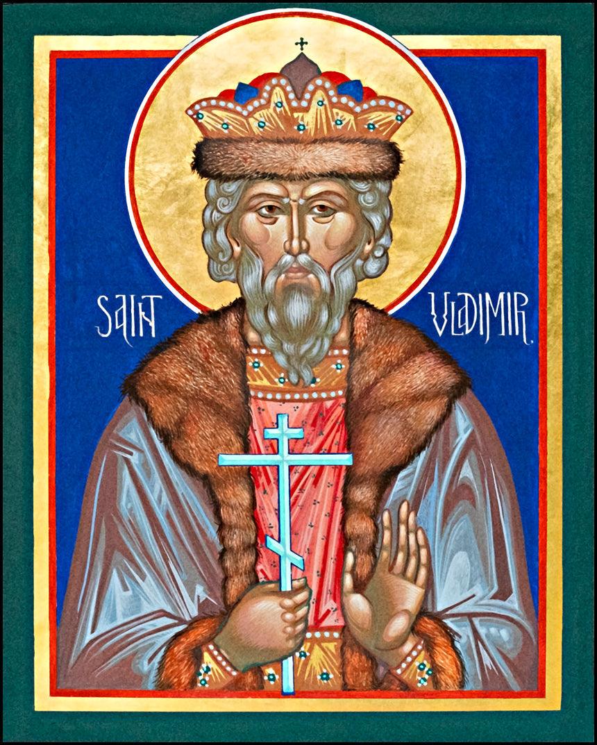 St. Vladimir - Wood Plaque