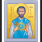 Wall Frame Black, Matted - St. Francis Xavier by Robert Gerwing, OFM - Trinity Stores