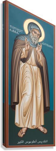Canvas Print - St. Antony of Egypt  by Br. Robert Lentz, OFM - Trinity Stores