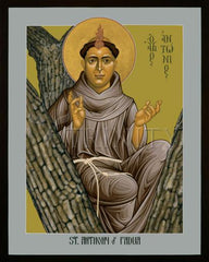 Acrylic Print - St. Anthony of Padua by R. Lentz