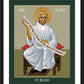 Wall Frame Black, Matted - St. Aelred of Rievaulx by R. Lentz