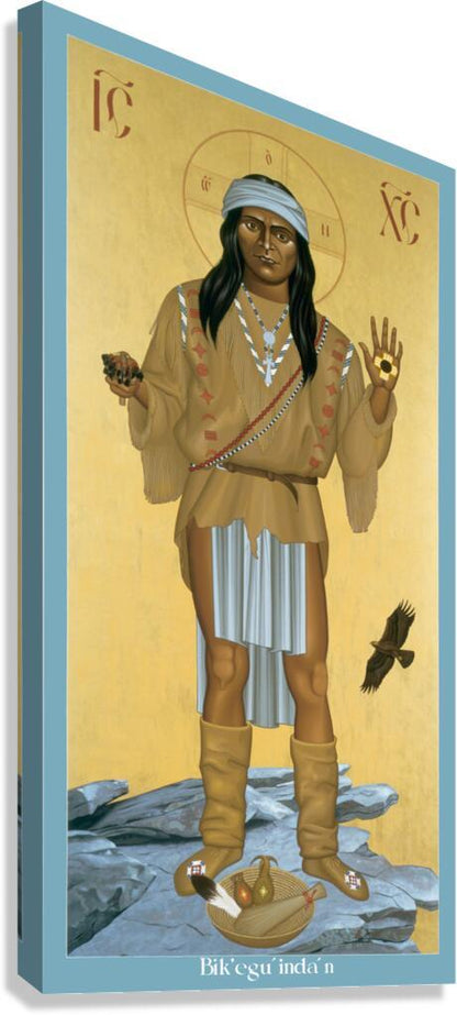 Canvas Print - Apache Christ by Br. Robert Lentz, OFM - Trinity Stores